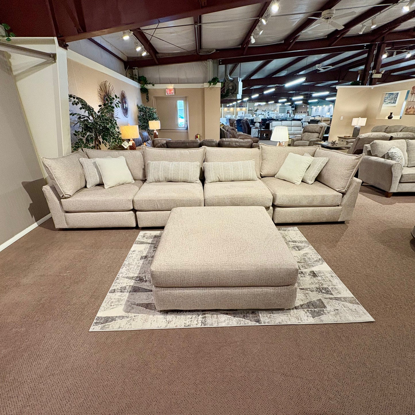 Tyler McLovin OatMeal Sectional