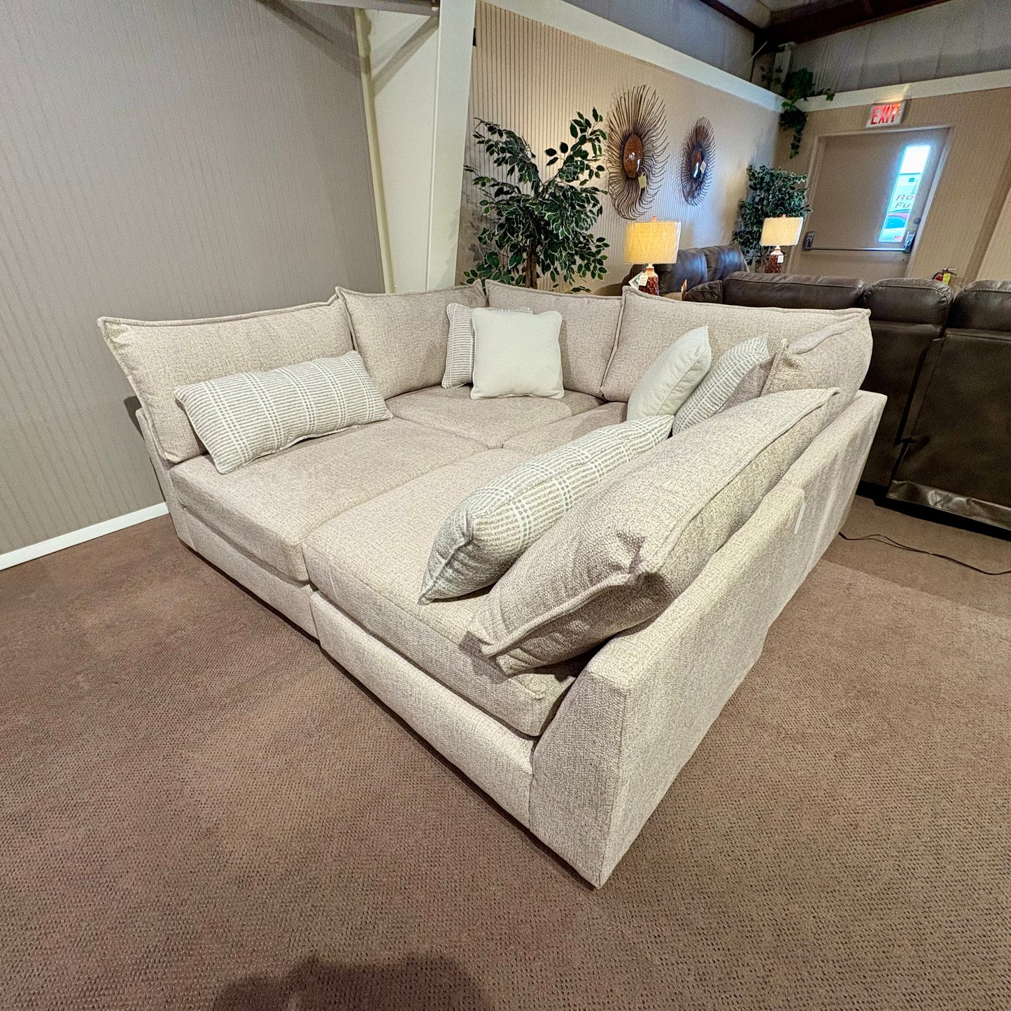 Tyler McLovin OatMeal Sectional