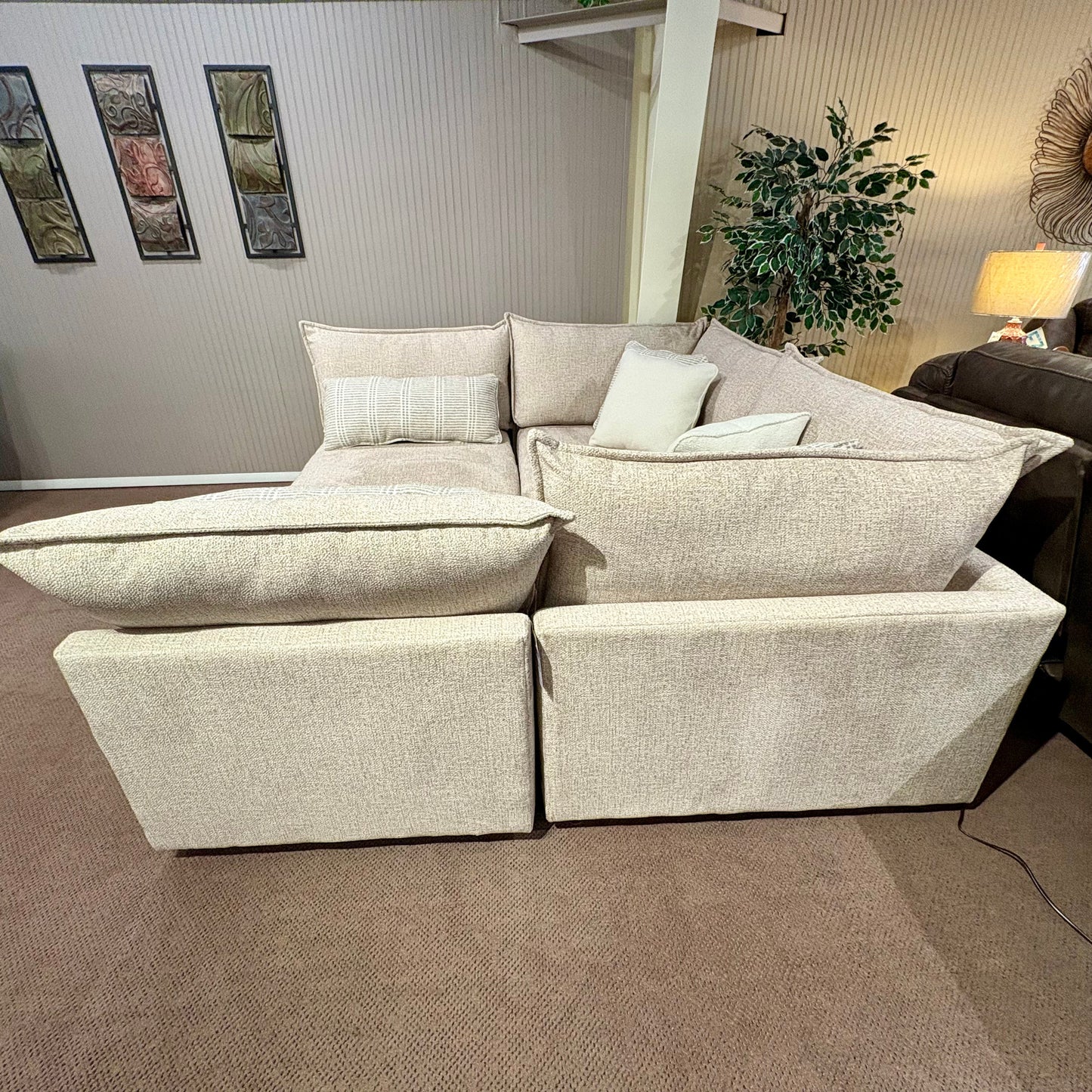 Tyler McLovin OatMeal Sectional