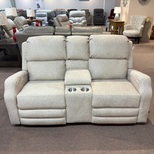 McLovin Oatmeal Power Reclining Loveseat