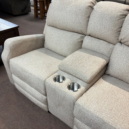 McLovin Oatmeal Power Reclining Loveseat