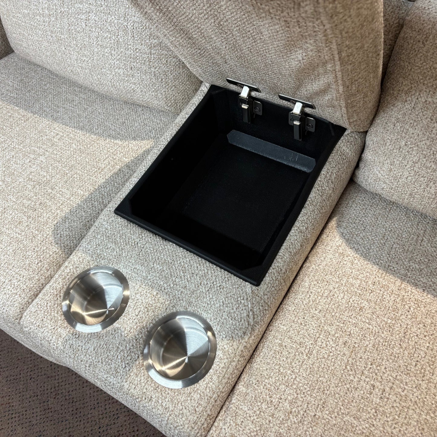 McLovin Oatmeal Power Reclining Loveseat