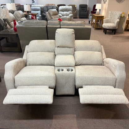 McLovin Oatmeal Power Reclining Loveseat