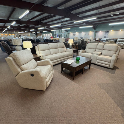 England McLovin Oatmeal Power Reclining Sofa