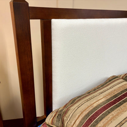 Moe Cherry Upholstered Bed