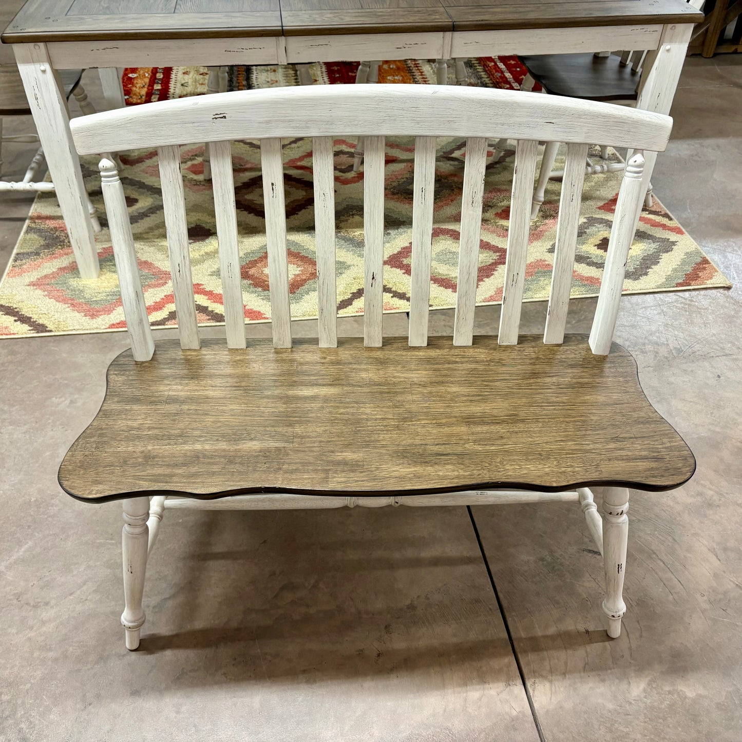 Al Fresco Rectangular Table, 4 Chairs & Bench