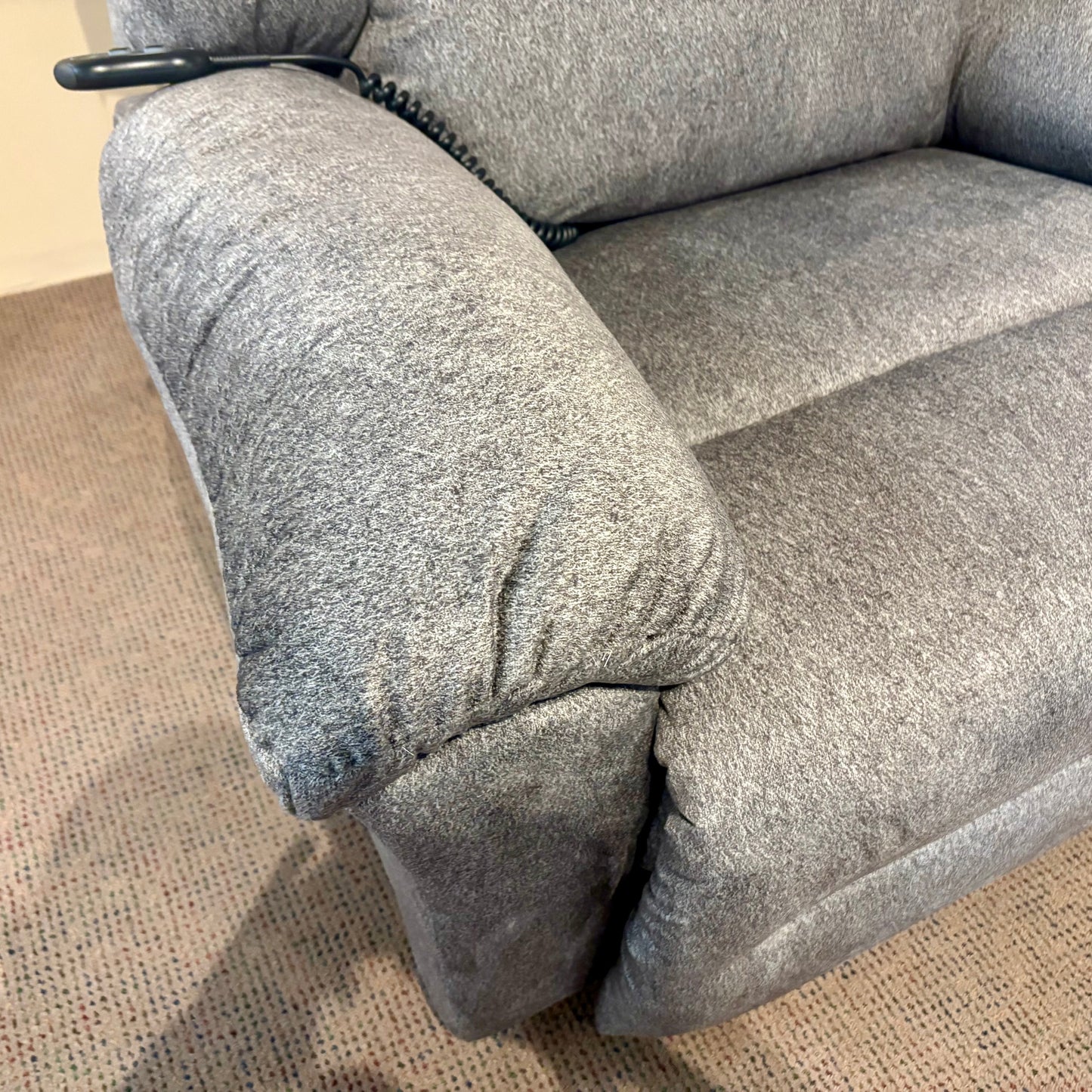 Gigantor Graphite Power Big Mans Rocker Recliner