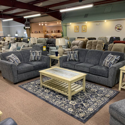 Smyrna Tide Granite Ottoman