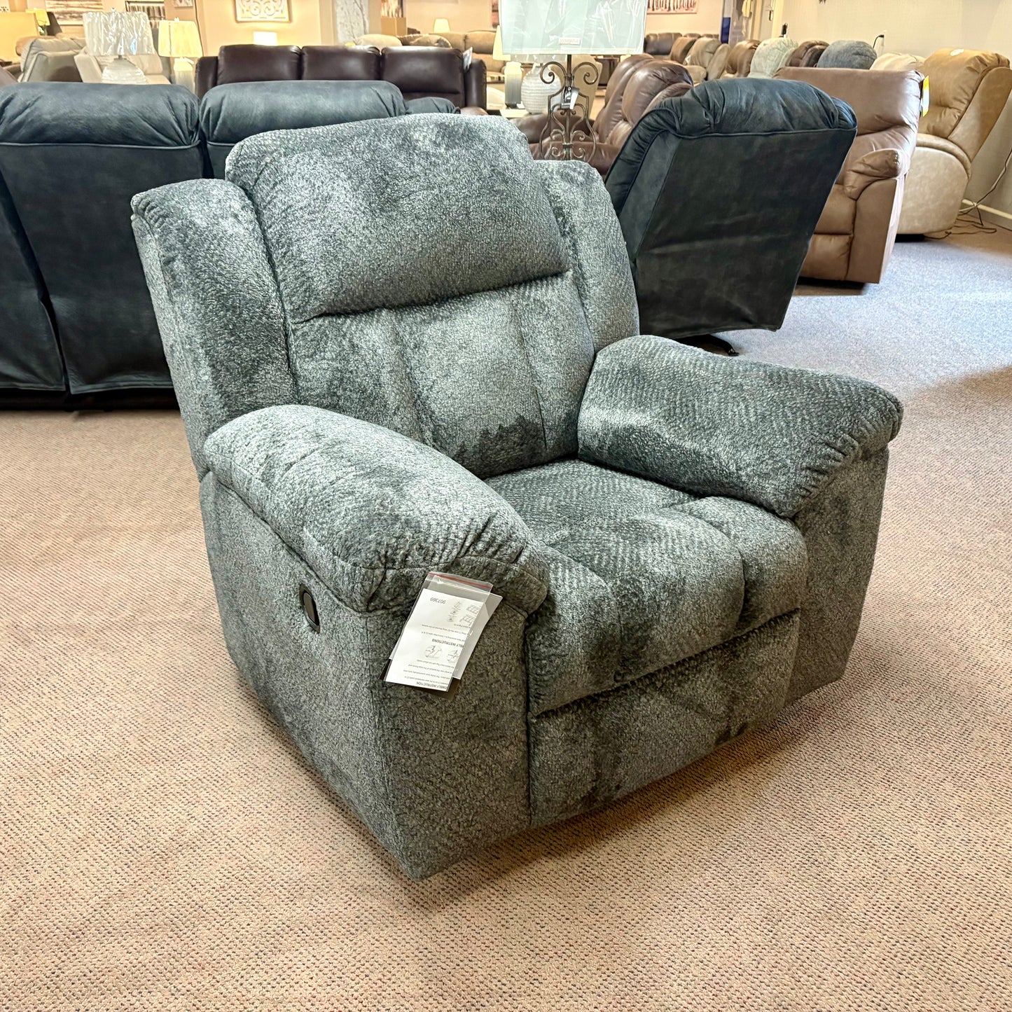 Gray Frohn Rocker Recliner
