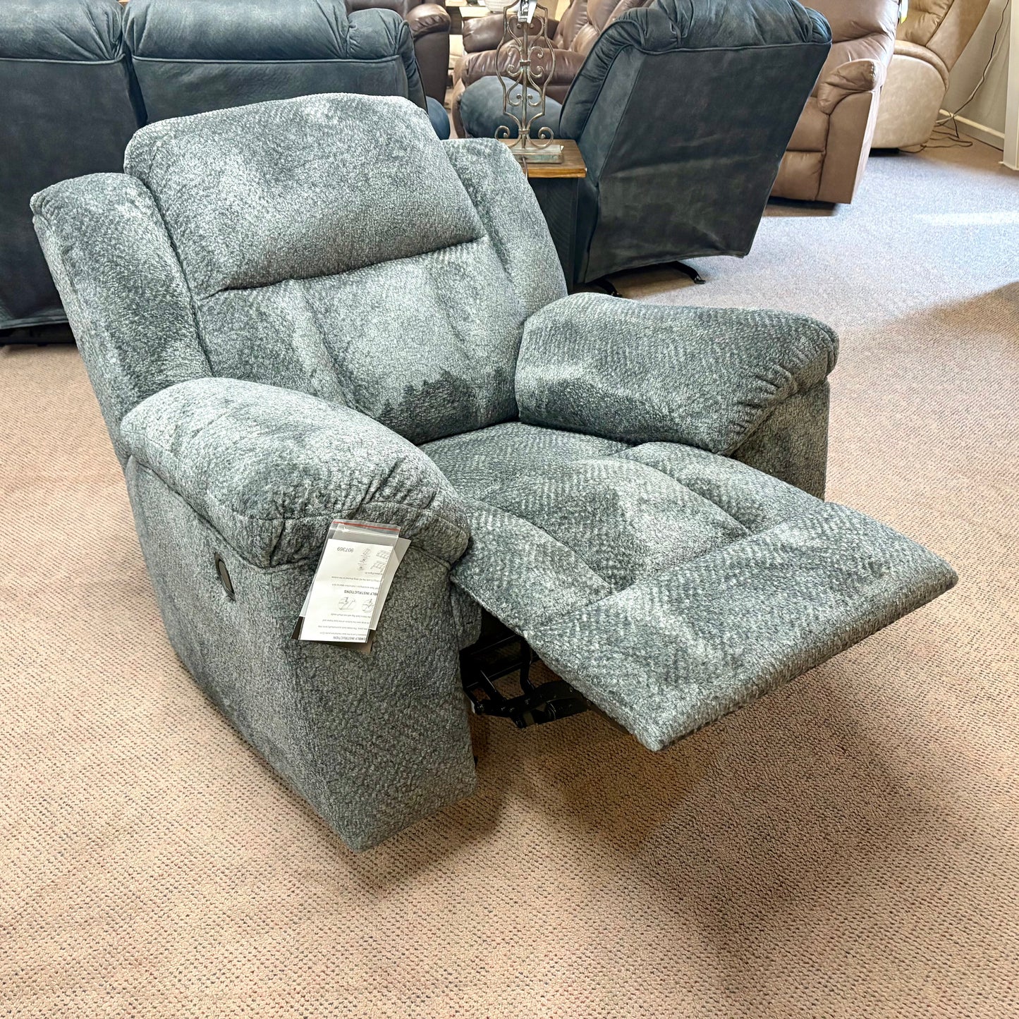 Gray Frohn Rocker Recliner