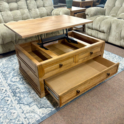 Sharlance Coffee Table with Lift Top