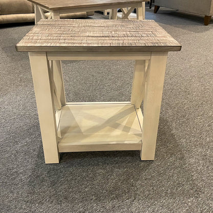 Cottage Living Chairside Table