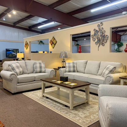 Brett Invitation Linen Sofa