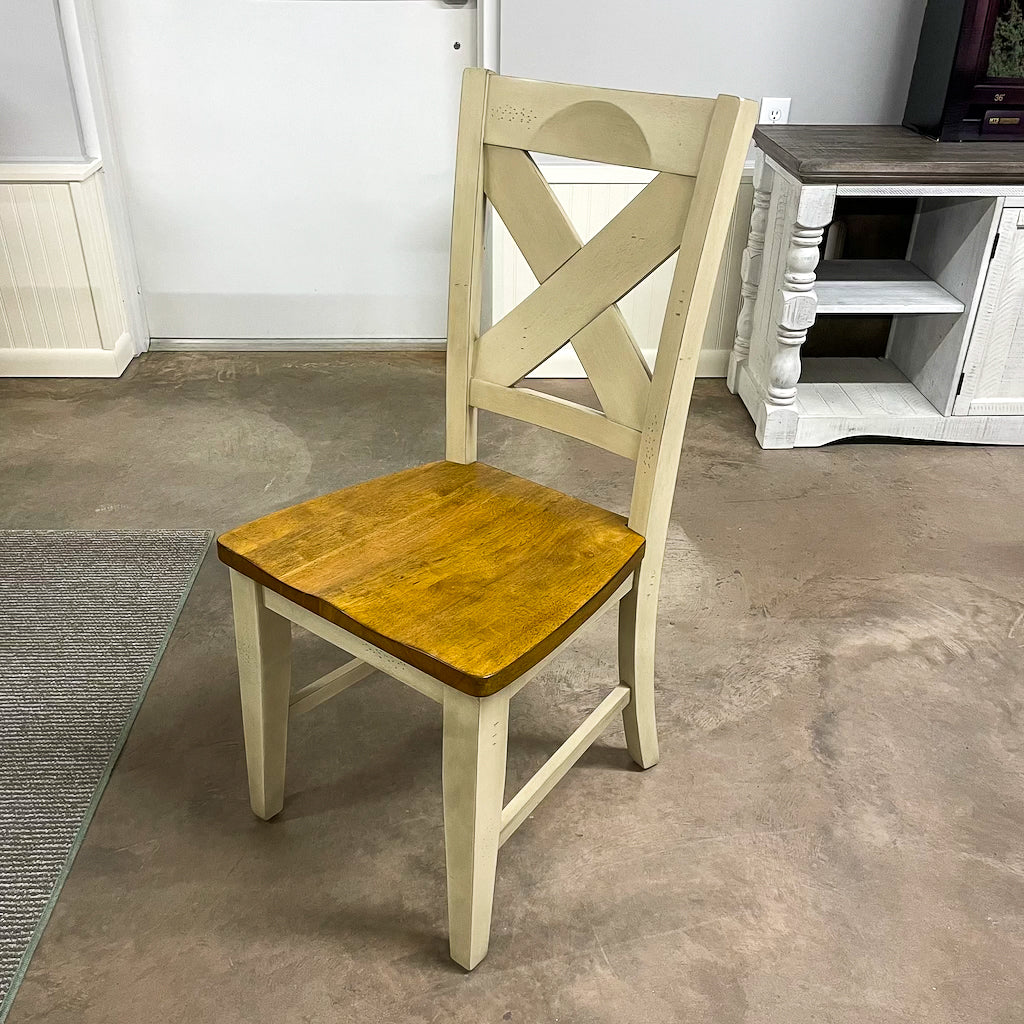 Quinton Pedestal Table & 6 Chairs