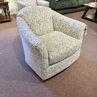 Kaylee Wallstreet Swivel Barrel Arm Chair