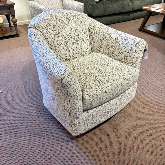Kaylee Wallstreet Swivel Barrel Arm Chair