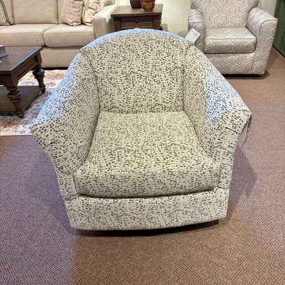 Kaylee Wallstreet Swivel Barrel Arm Chair