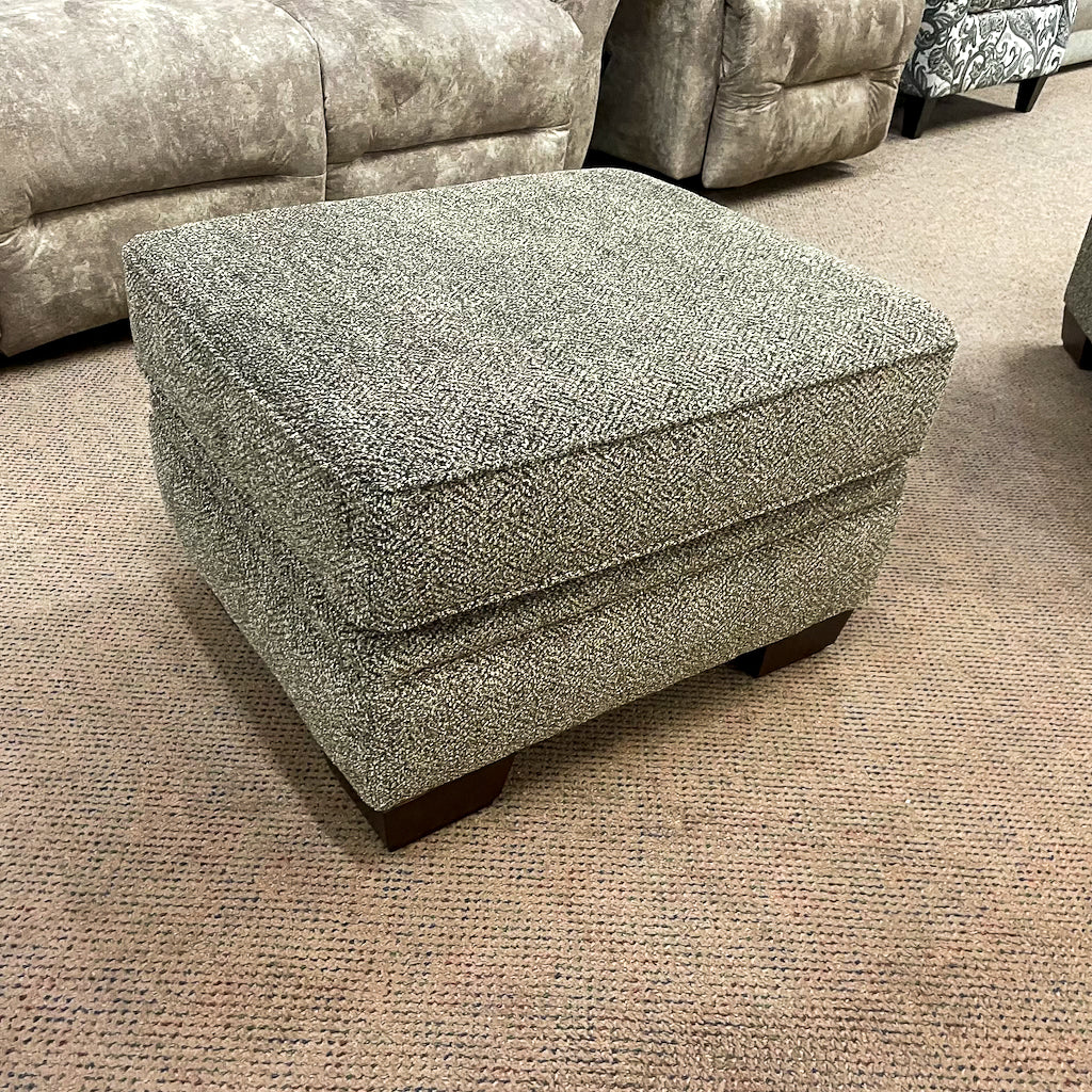 Monroe Urban Walnut Standard Ottoman