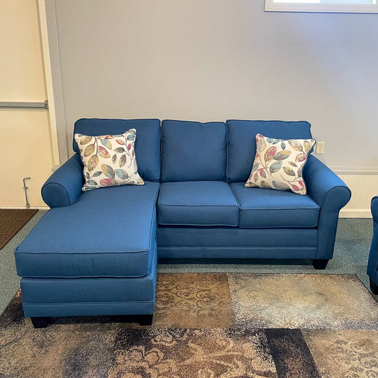 Jitterbug Denim Chaise Sofa