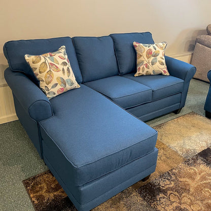 Jitterbug Denim Chaise Sofa