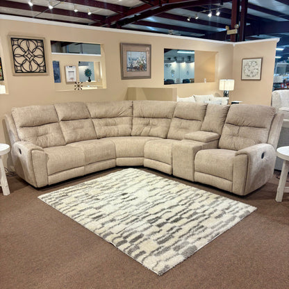 Cobblestone Power Reclining Sectional