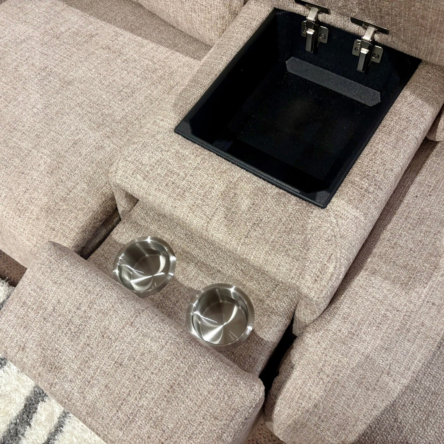 Cobblestone Power Reclining Sectional