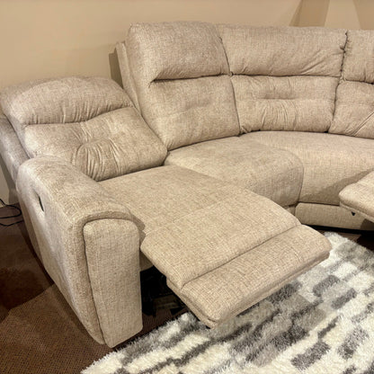 Cobblestone Power Reclining Sectional