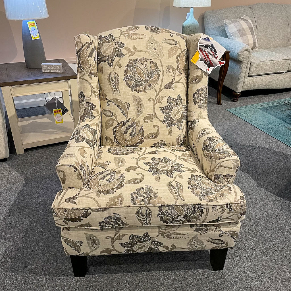 Andrea Portobello Wing Back Chair