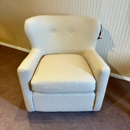 Casimere Tan Wing Back Chair