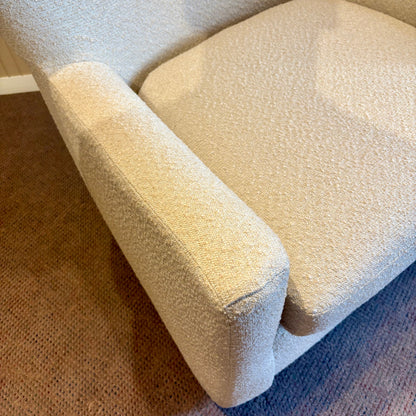 Casimere Tan Wing Back Chair