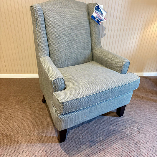 Andrea Peppercorn Wing Back Chair