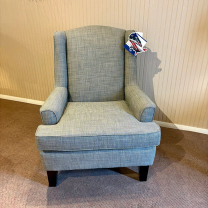 Andrea Peppercorn Wing Back Chair