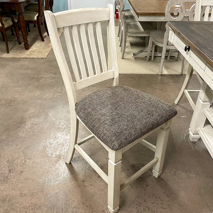 Brookstone Counter Height Dining Room Table & 4 Barstools