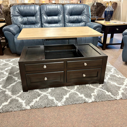 Drazmine Coffee Table with Lift Top