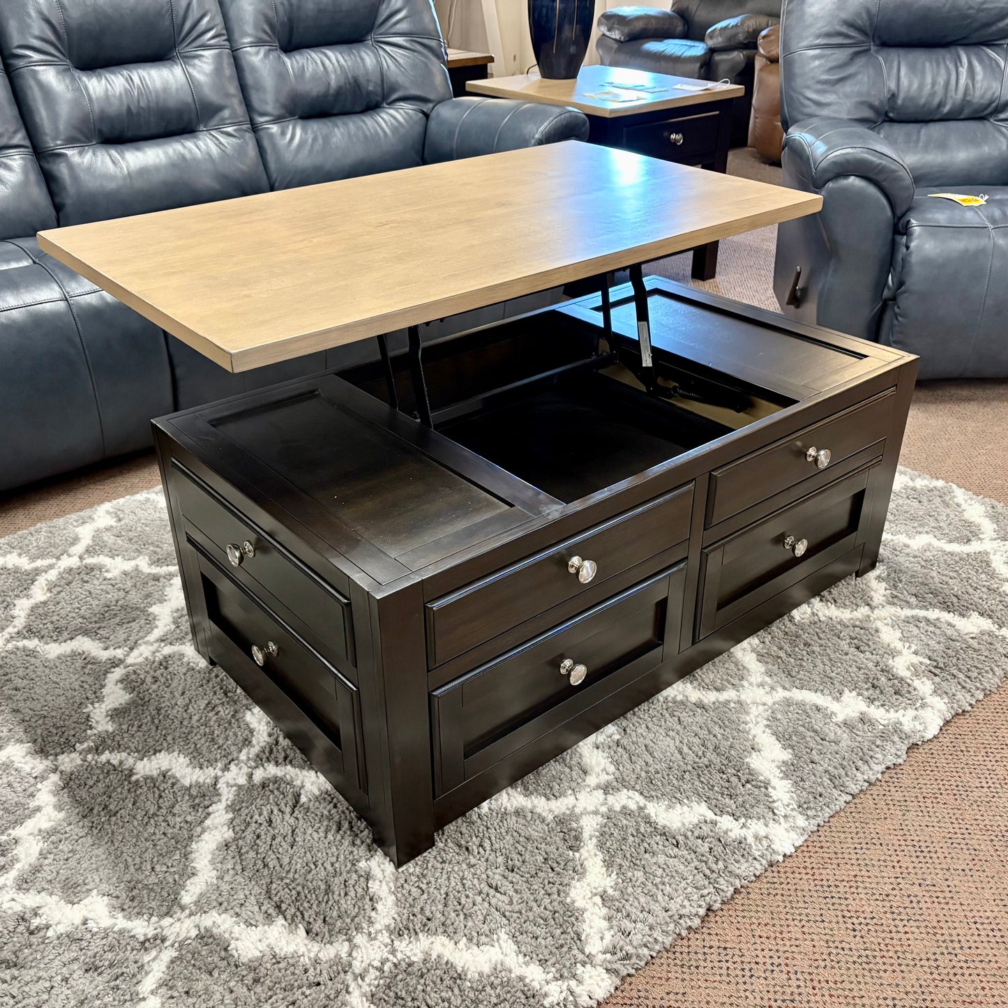 Drazmine Coffee Table with Lift Top
