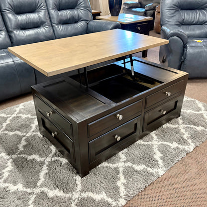 Drazmine Coffee Table with Lift Top