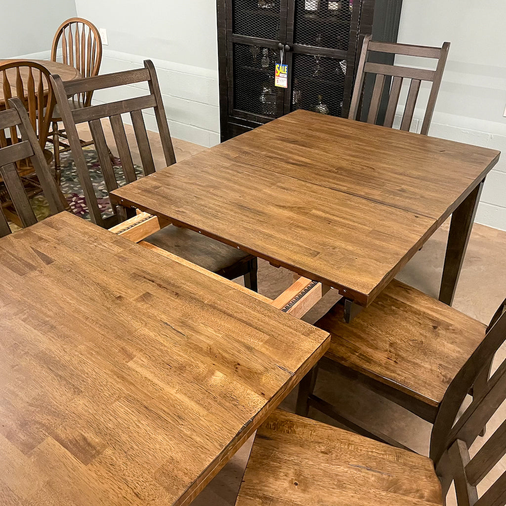 Shelton Table & 6 Chairs