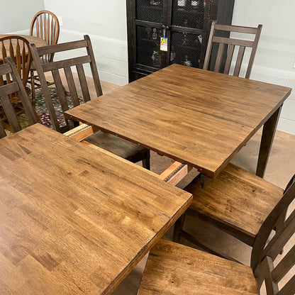 Shelton Table & 6 Chairs