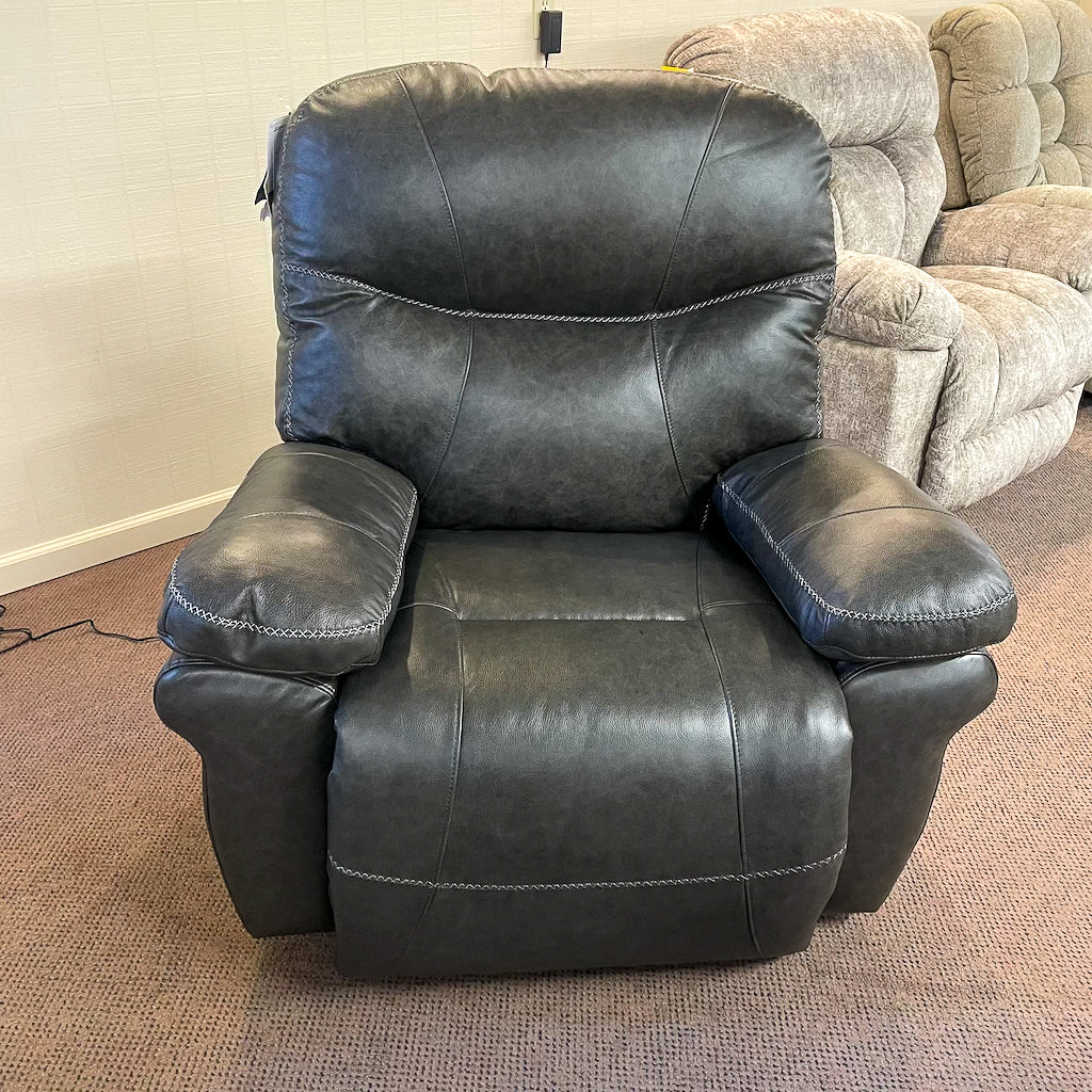 Leya Gunmetal Power Wallsaver Recliner