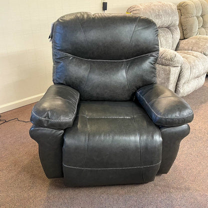 Leya Gunmetal Power Wallsaver Recliner