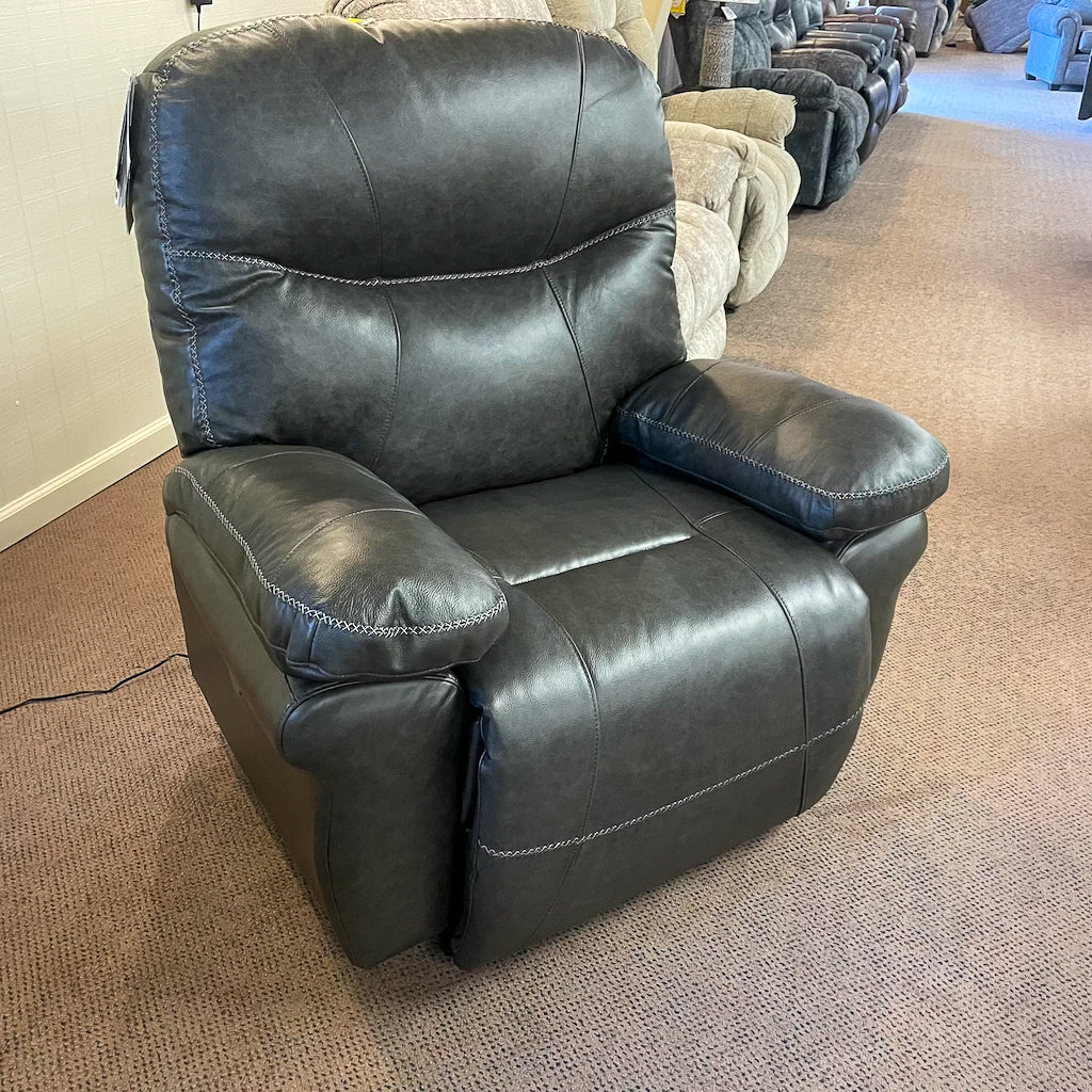 Leya Gunmetal Power Wallsaver Recliner