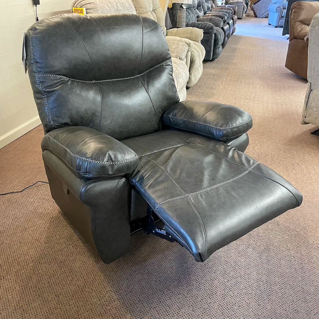 Leya Gunmetal Power Wallsaver Recliner