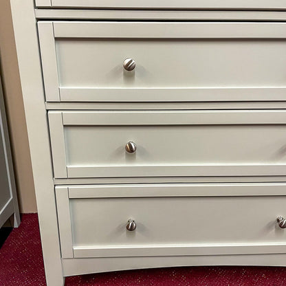 Moe Gray 5-Drawer Storage Chest