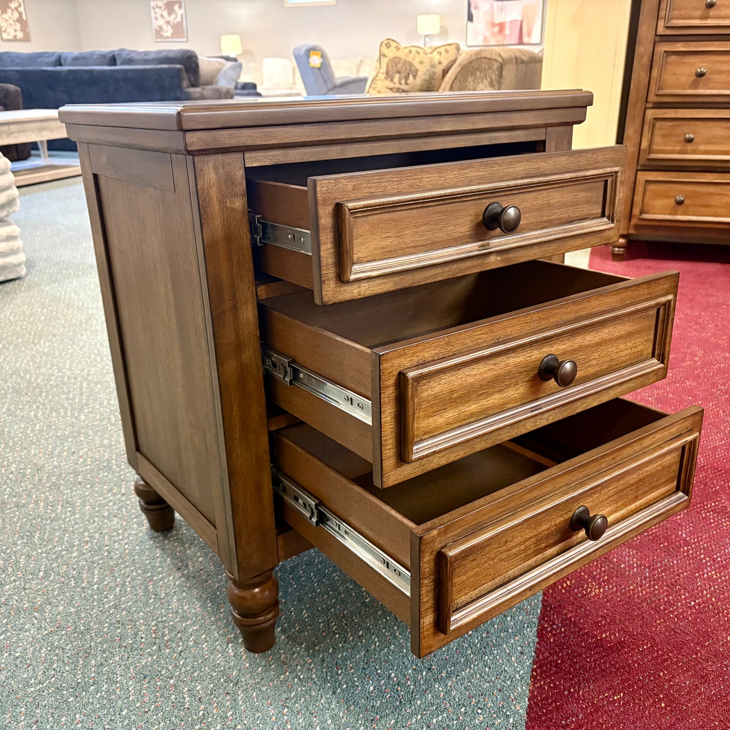 Sturlayne Three Drawer Night Stand