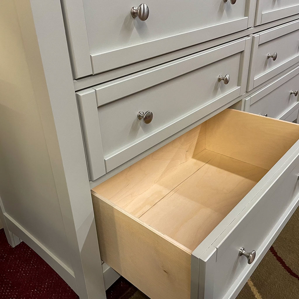 Moe Grey Triple Dresser & Mirror