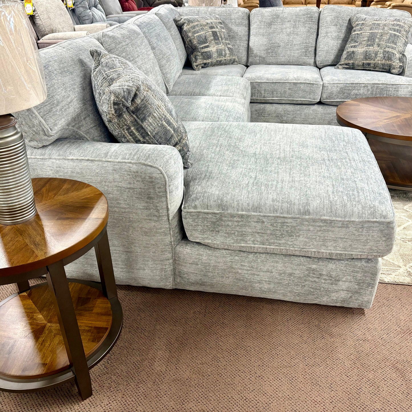 Rouse Galactic Grey Sectional