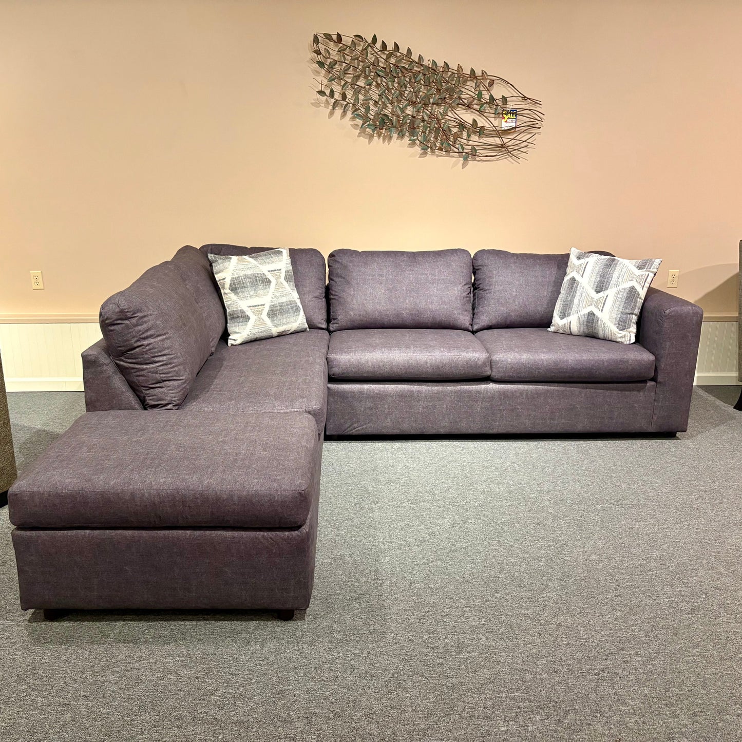 Forge Smoke Sectional