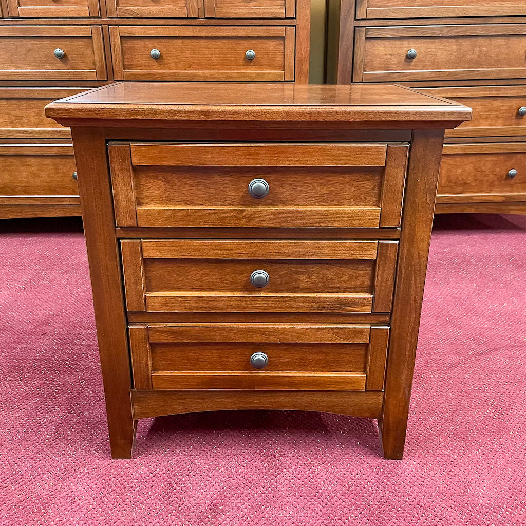 Moe Cherry 2-Drawer Nightstand