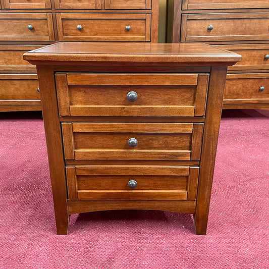 Moe Cherry 2-Drawer Nightstand