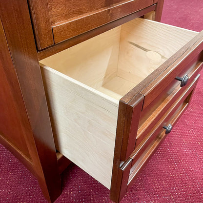 Moe Cherry 2-Drawer Nightstand